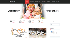 Desktop Screenshot of hjerm.dk